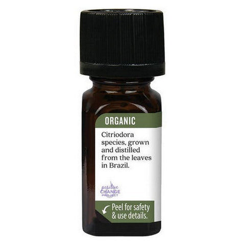 Aura Cacia, Organic Essential Oil, Lemon Eucalyptus 0.25 Oz Aura Cacia
