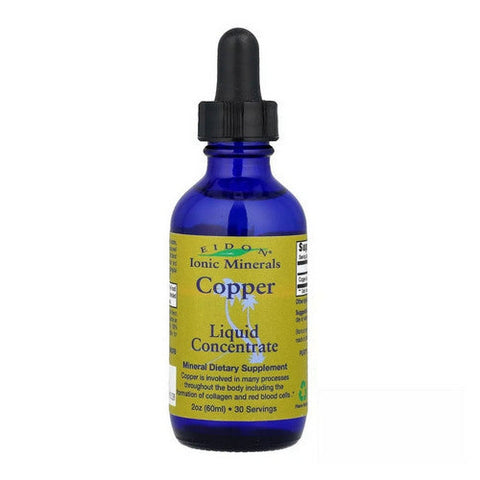Eidon Ionic Minerals, Copper Liquid Concentrate, 2 Oz Eidon Ionic Minerals