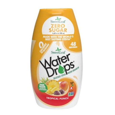 Sweetleaf Stevia, Waterdrops, Tropical Punch 1.62 Oz Sweetleaf Stevia