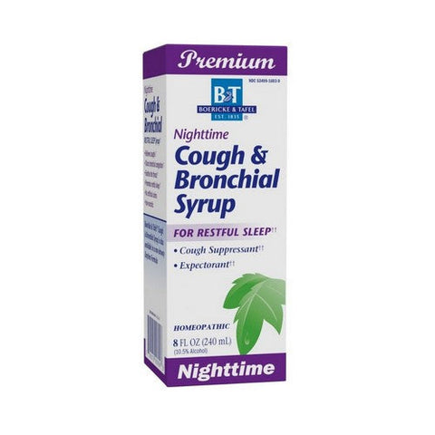Boericke & Tafel, Boericke And Tafel Nighttime Cough And Bronchial Syrup, 8 Oz Boericke & Tafel