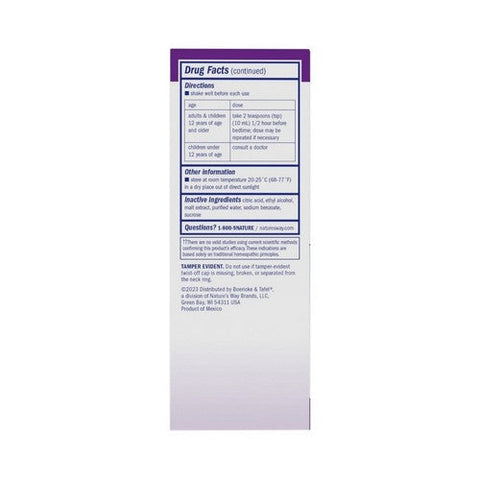 Boericke & Tafel, Boericke And Tafel Nighttime Cough And Bronchial Syrup, 8 Oz Boericke & Tafel