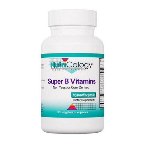 Nutricology/ Allergy Research Group, Super B Vitamins, 120 Veg Caps Nutricology/ Allergy Research Group