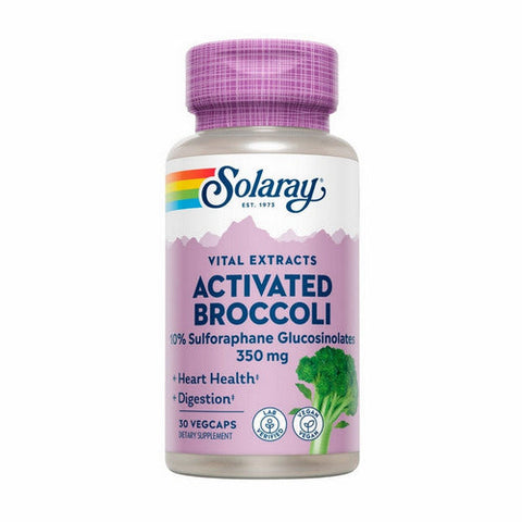 Solaray, Vital Extracts Activated Broccoli, 30 Veg Caps
