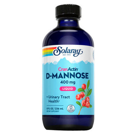 Solaray, D-Mannose w/ CranActin, 8 Oz Solaray
