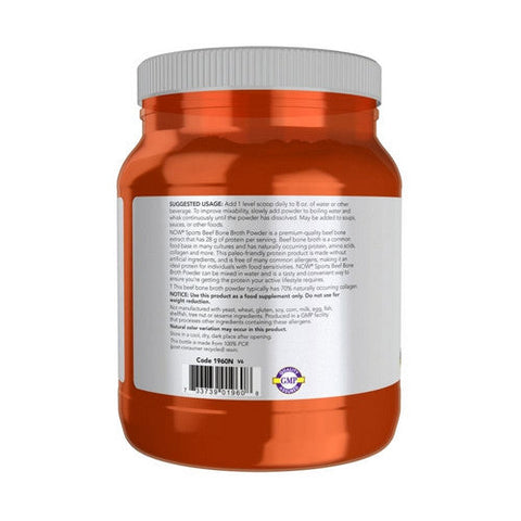 Now Foods, Beef Bone Broth, 1.2 lbs Now Foods