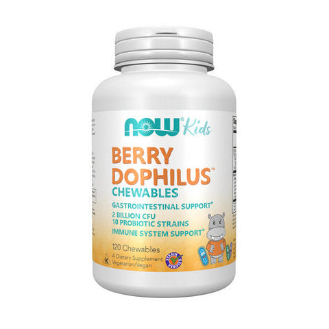 Now Foods, Berrydophilus Kids, 120 Chewables Now Foods