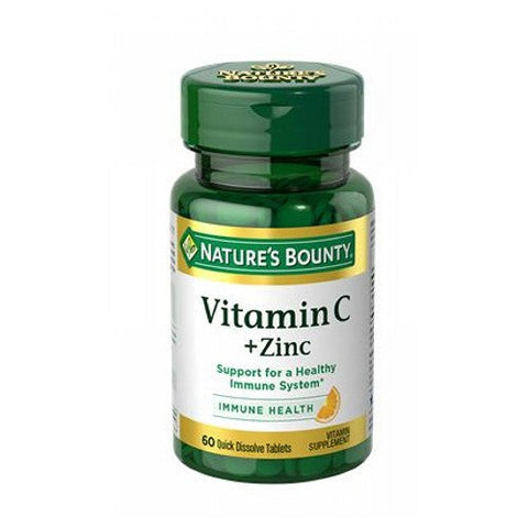 Nature's Bounty, Vitamin C Plus Zinc, 24 X 60 Tabs Nature's Bounty