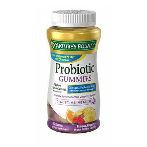 Nature's Bounty, Probiotic Gummies, 12 X 60 Gummies Nature's Bounty