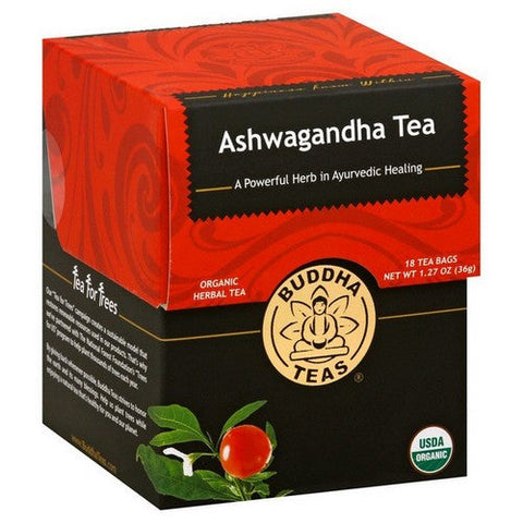 Buddha Teas, Organic Ashwaghanda Tea, 18 Bags Buddha Teas