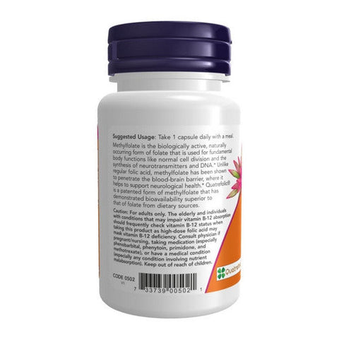 Now Foods, Methyl Folate, 5000 mcg, 50 Veg Caps Now Foods