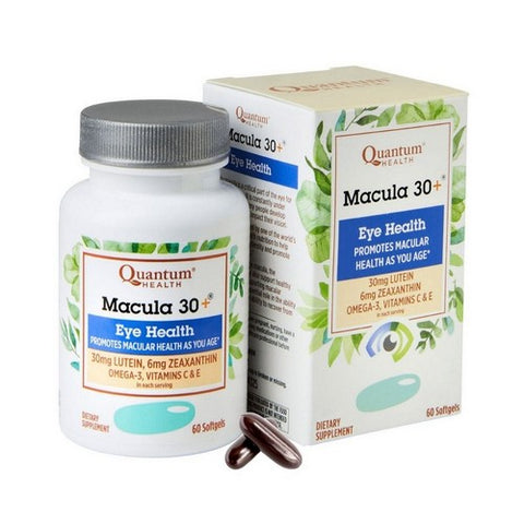 Quantum Health, Macula 30 Plus Eye Health, 60 Softgels Quantum Health