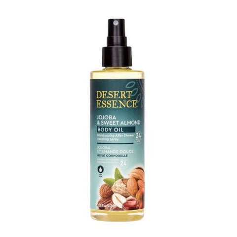 Desert Essence, Jojoba & Sweet Almond Body Oil Spray, 8.28 Oz Desert Essence
