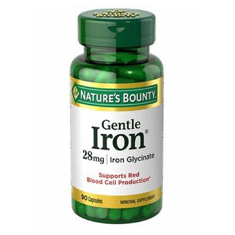 Nature's Bounty, Gentle Iron, 24 X 90 Caps Nature's Bounty