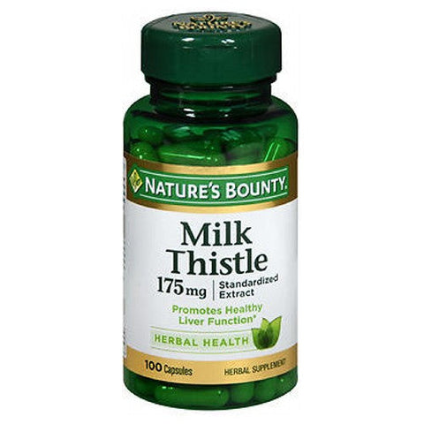 Nature's Bounty, Milk Thistle, 175 mg, 24 X 100 Caps Nature's Bounty