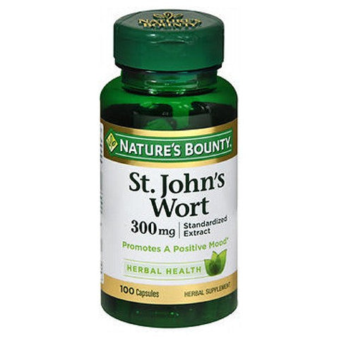 Nature's Bounty, Nature's Bounty St. Johns Wort Herbal Supplement, 300 mg, 24 X 100 Caps Nature's Bounty