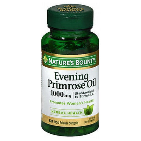 Nature's Bounty, Natures Bounty Evening Primrose Oil, 1000 mg, 24 X 60 Softgels Nature's Bounty