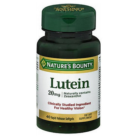 Nature's Bounty, Lutein, 20 mg, 24 X 40 Softgels Nature's Bounty