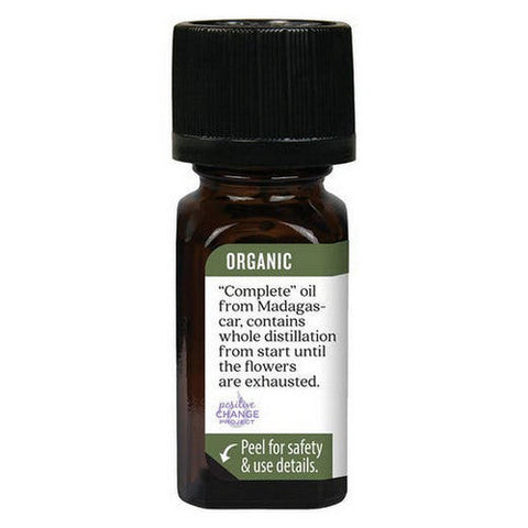 Aura Cacia, Organic Essential Oil, Ylang Ylang C .25Oz Aura Cacia