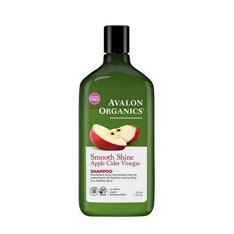 Avalon Organics, Smooth Shine Apple Cider Vinegar Shampoo, 11 Oz Avalon Organics