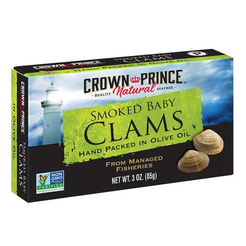 Crown Prince, Smoked Baby Calms, 3 Oz(Case Of 12) Crown Prince