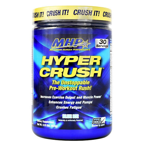 Maximum Human Performance, Hyper Crush, Blue Ice 30 Servings Maximum Human Performance