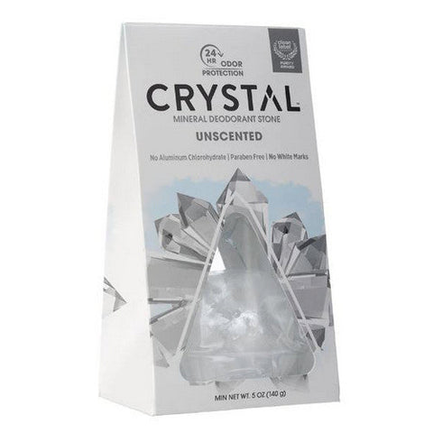 Crystal, Mineral Deodorant Stone Unscented, Rock 5 oz