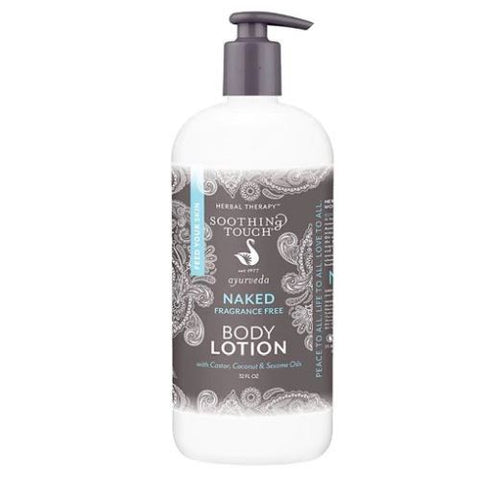 Soothing Touch, Naked Body Lotion-Fragrance Free, 32 Oz Soothing Touch