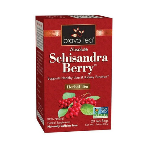Bravo Tea, Absolute Schisandra Berry Herbal Tea, 20 bags Bravo Tea
