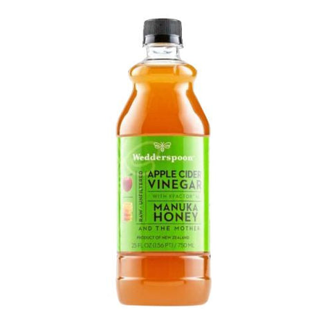 Wedderspoon, Apple Cider Vinegar with Manuka Honey, 25 Oz Wedderspoon