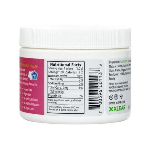 Xlear Inc, Spry Dental Defense Sugar Free Gum With Xylitol Natural Bubble Gum, 100 Count Xlear Inc