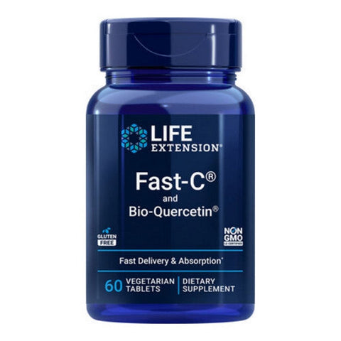 Life Extension, Fast-C with Bio-Quercetin Phytosome, 60 Tabs Life Extension