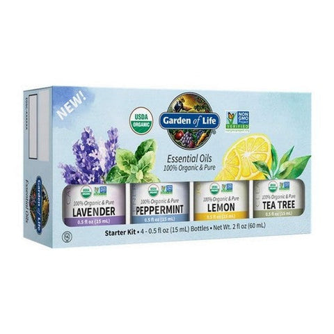 Garden of Life, Essential Oil Starter Pack, 2 Oz Garden of Life