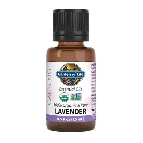 Garden of Life, Essential Oil, Lavender 0.5 Oz Garden of Life