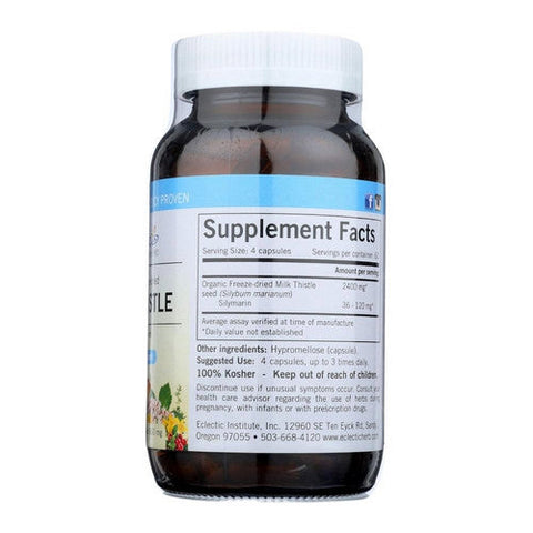 Eclectic Herb, Milk Thistle, 600 Mg, 240 Veg Caps Eclectic Herb