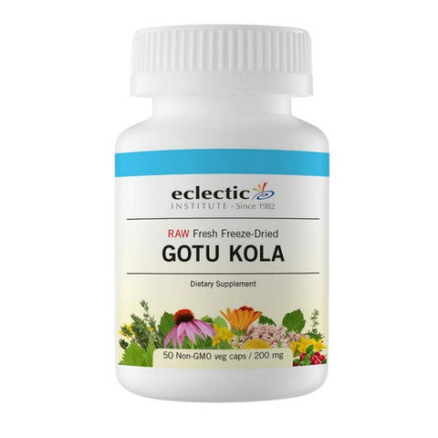Eclectic Herb, Gotu Kola, 50 Caps Eclectic Herb