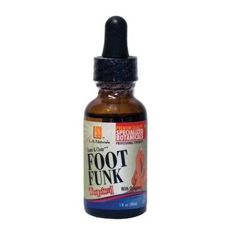 L. A .Naturals, Clear & Clean Foot Funk, 1 Oz L. A .Naturals