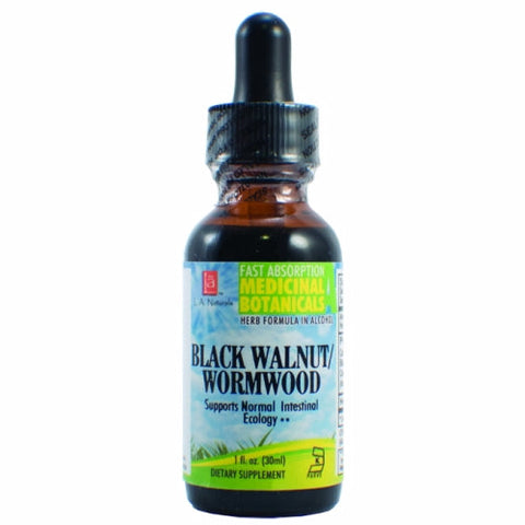 L. A .Naturals, Black Walnut -  Wormwood, 1 Oz L. A .Naturals