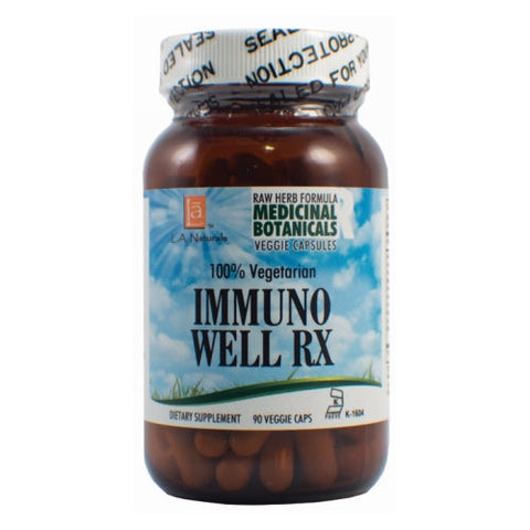 L. A .Naturals, Immuno Well RX Raw Formula, 90 Veg Caps L. A .Naturals