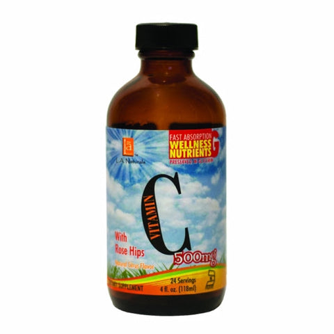 L. A .Naturals, Liquid Vitamin C, 500 mg, 4 Oz L. A .Naturals