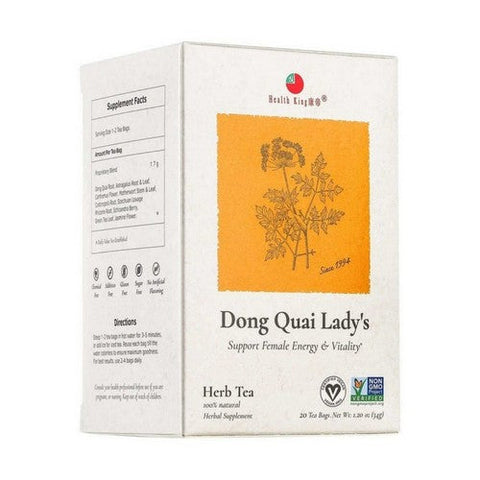 Health King, Dong Quai Lady's Herb Tea, 20 Bags Health King