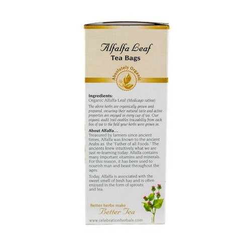 Celebration Herbals, Organic Alfalfa Leaf Tea, 24 Bags Celebration Herbals