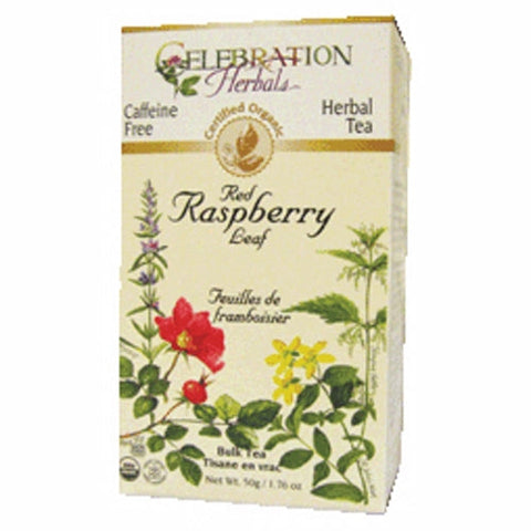 Celebration Herbals, Organic Red Raspberry Leaf Tea, 40 grams Celebration Herbals