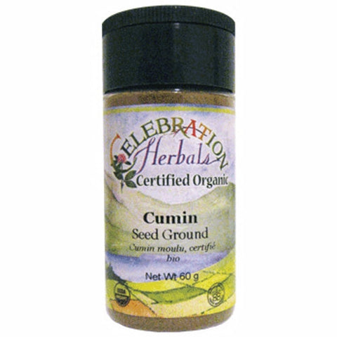 Celebration Herbals, Cumin Seed Ground Organic, 48 grams Celebration Herbals