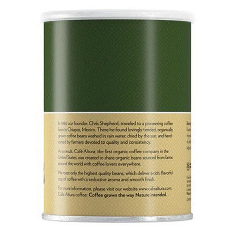 Cafe Altura, Fair Trade Classic Roasted Ground Coffee, 12 Oz