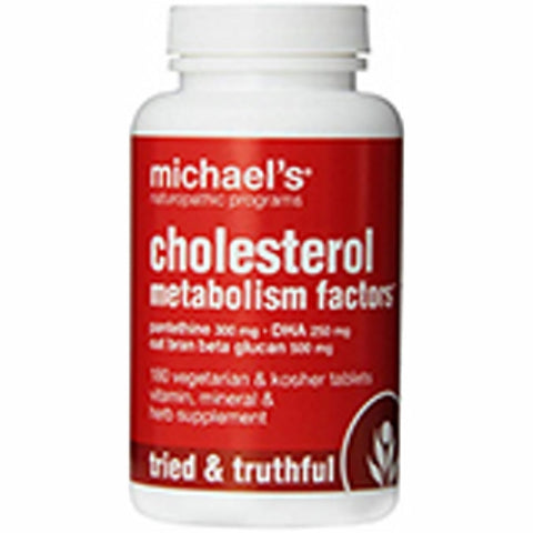 Michael's Naturopathic, Cholesterol Metabolism Factors, 180 Tabs Michael's Naturopathic