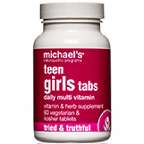 Michael's Naturopathic, Teen Girls Daily Multi Vitamin, 60 Tabs Michael's Naturopathic
