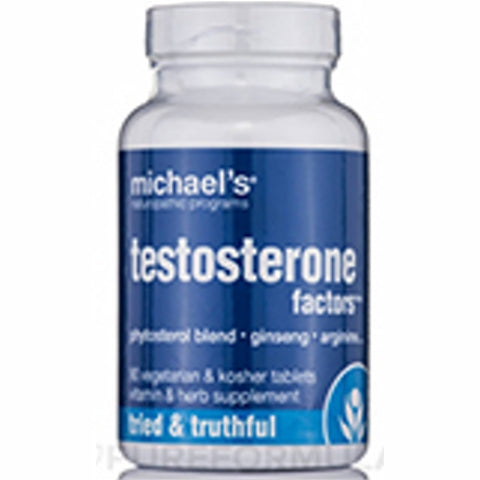 Michael's Naturopathic, Testosterone Factors, 90 Tabs Michael's Naturopathic