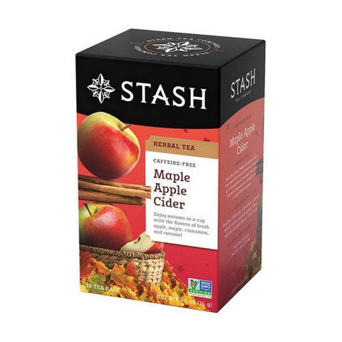 Stash Tea, Maple Apple Cider Herbal Tea, 18 Count Stash Tea
