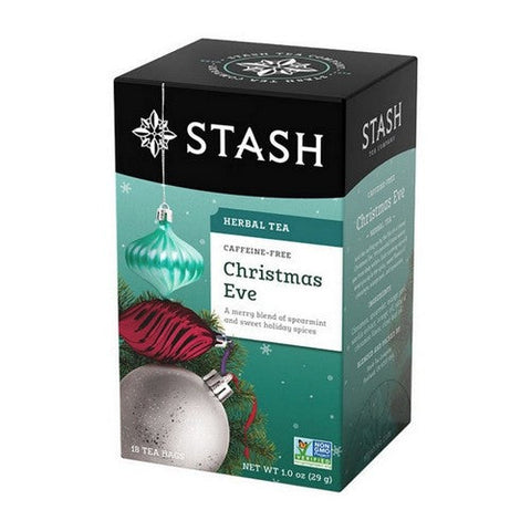Stash Tea, Herbal Tea Christmas Eve, 18 Count Stash Tea