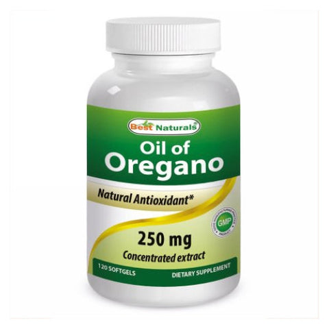 Best Naturals, Oregano Oil, 250 mg, 120 Softgels Best Naturals